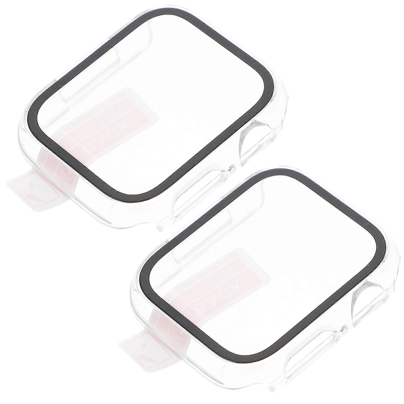 Protective Case for Scratch Protection 2Pcs with Built-in Screen Protector