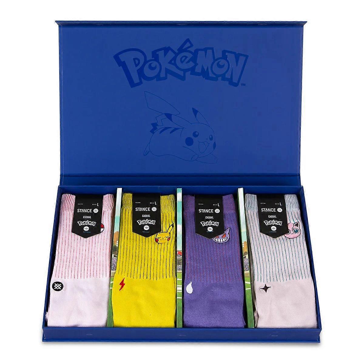 Pokemon Box Set 4'lü Erkek Çorap Stance Paketi