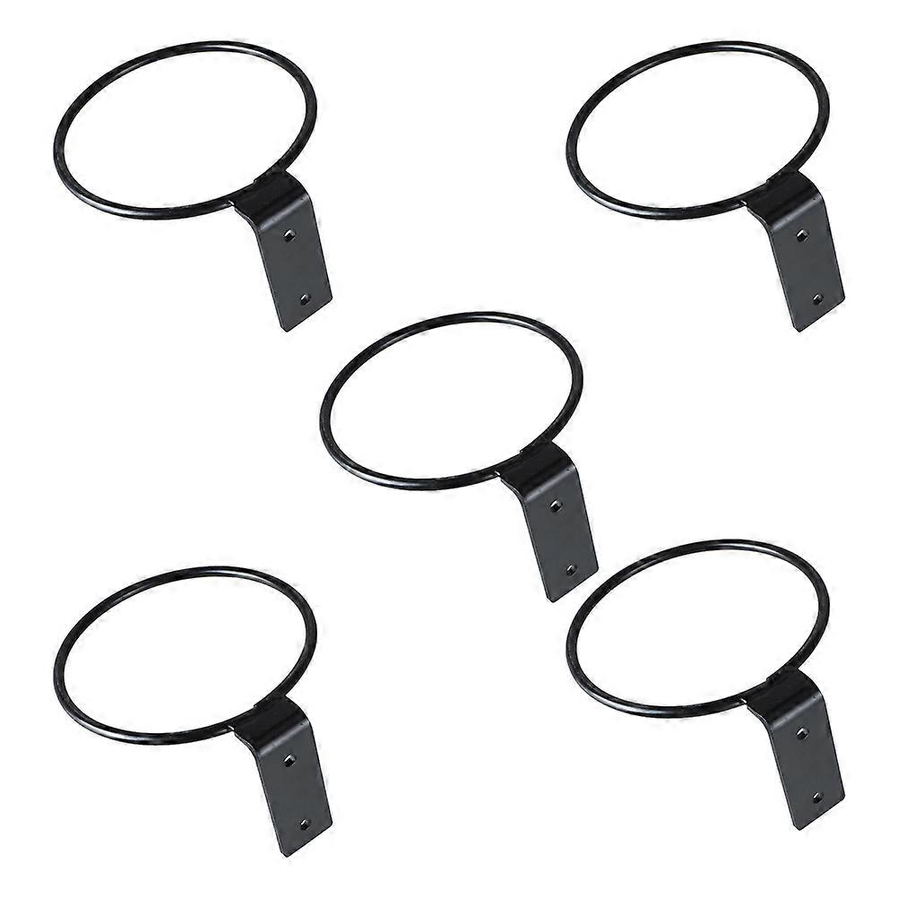 Iron Flowerpot Storage Rack Designed for Storage Use with 5Pcs Set