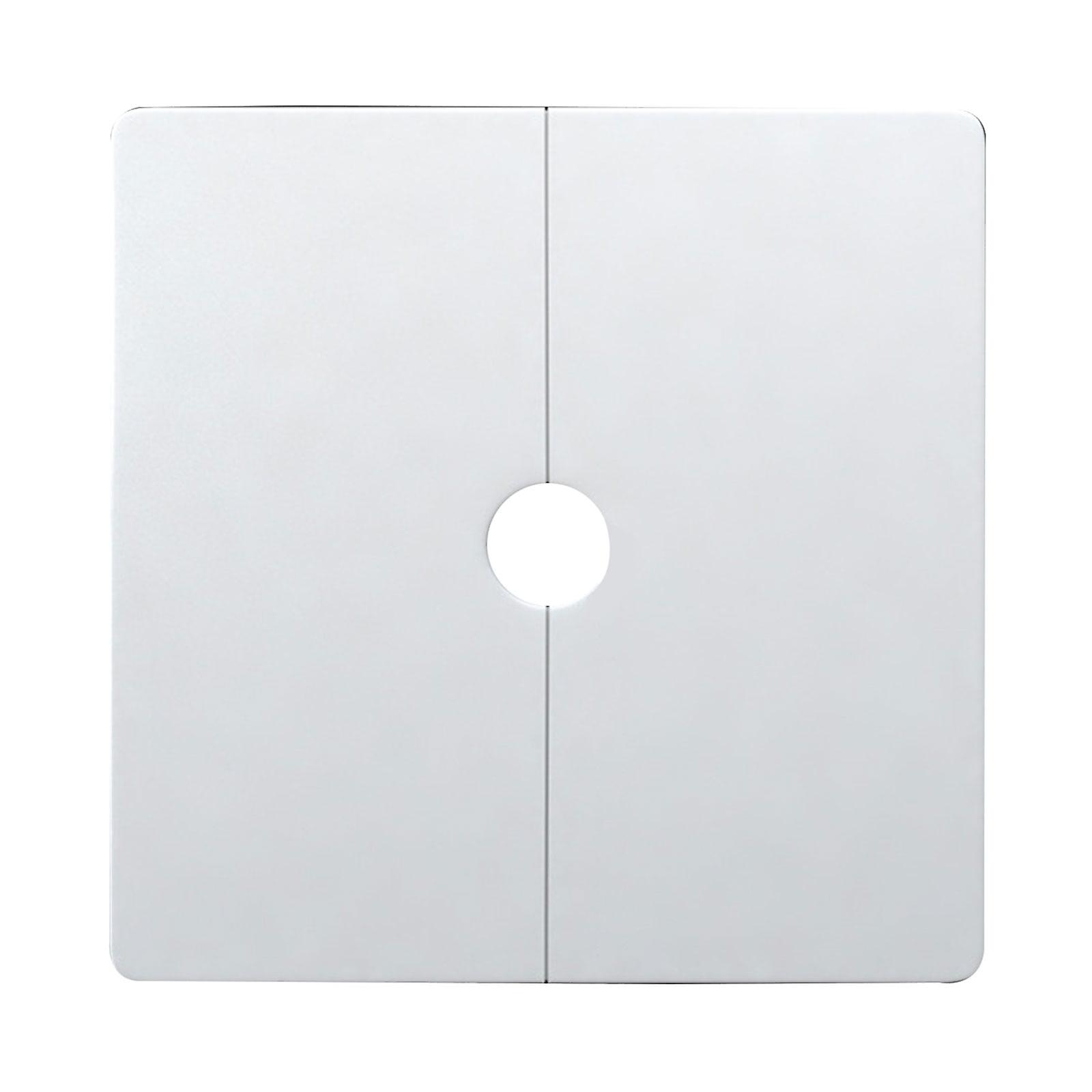 HOTYA Wall Hole Decorative Cover Wall Split Flange Square Escutcheon Plate for Beautifying, Covering, Blocking the Pipe Holes