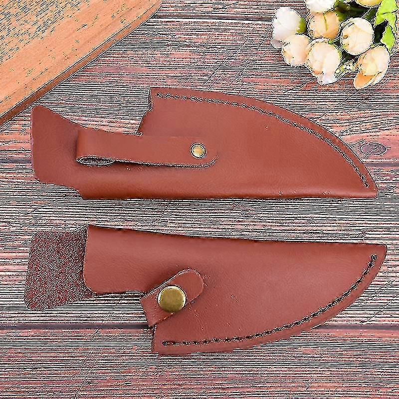 2025 Messerabdeckung Chef Butcher Küchenwerkzeuge Full Tang Griff Ledermesserscheide