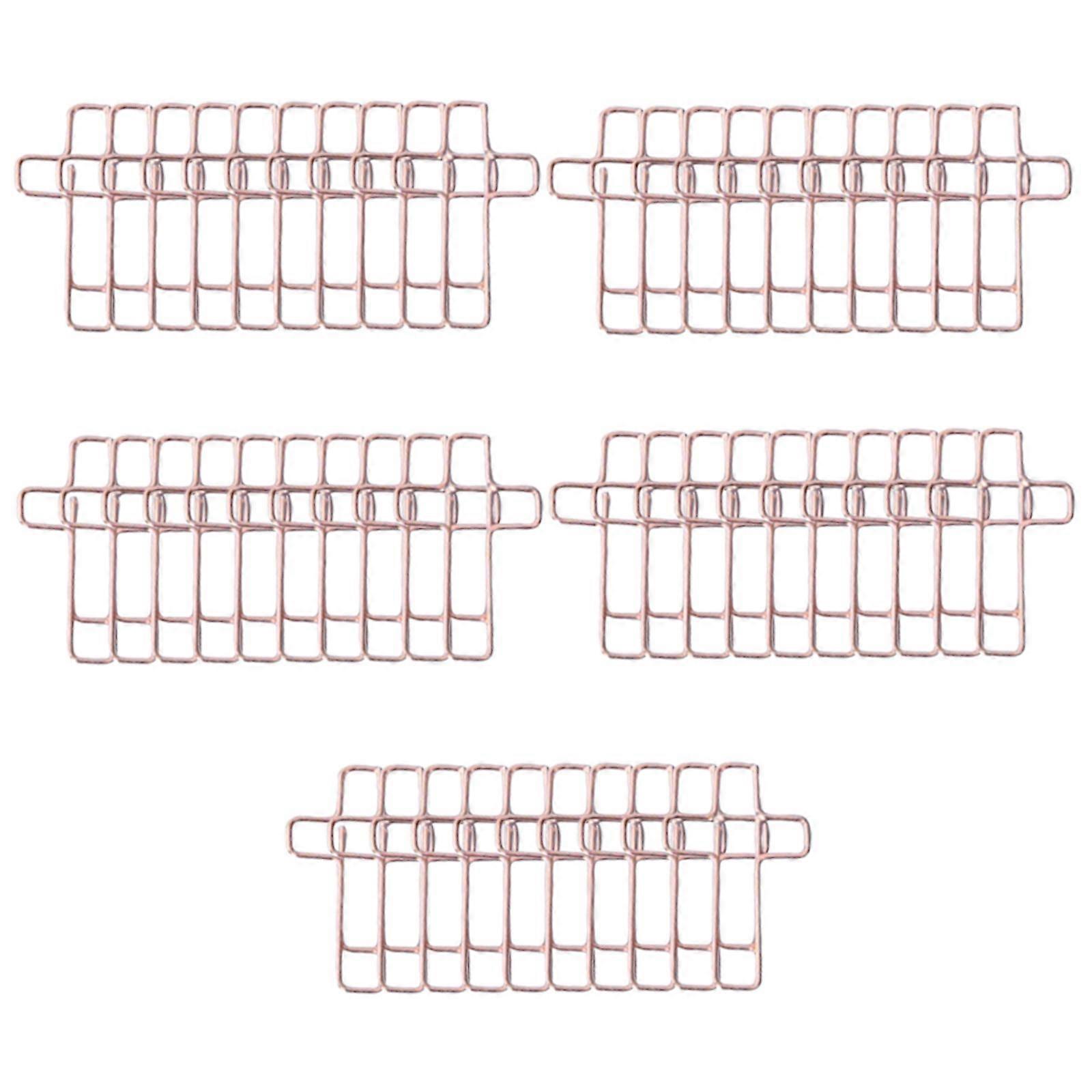 Creative Cross Shape Paper Clip Cross Shaped Clip for Classroom School Students