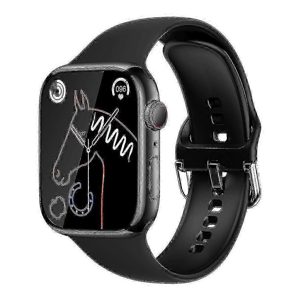 2023 스마트 시계 애플 스마트워치 시리즈 8 HD 스크린 스포츠 심박수 피트니스 트래커 블루투스 통화 남성 여성 스마트 워치 - YX