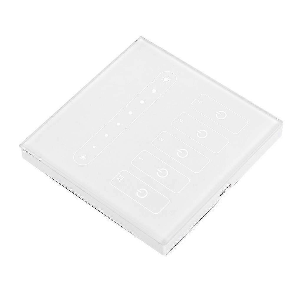 Milight 0-10V LED Panel 2.4G Wireless 4 Zone Touch Panel Controller