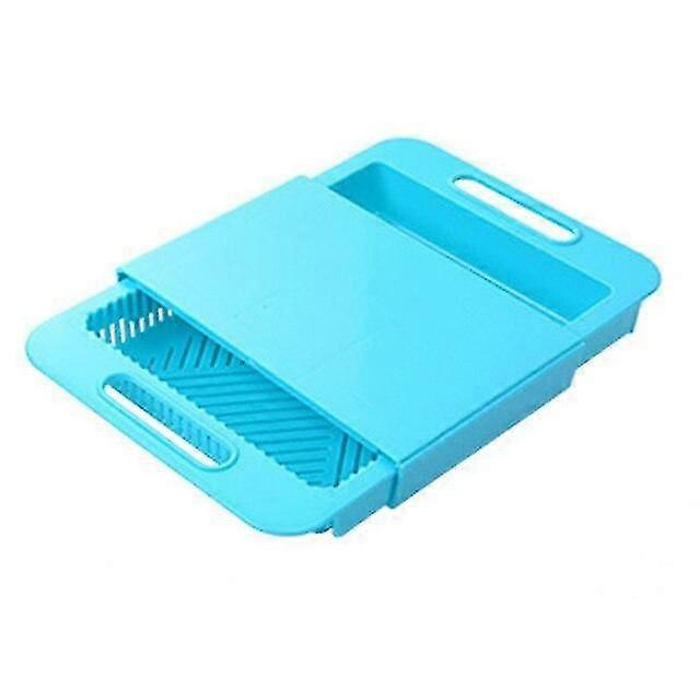 3 In 1 Cutting Board Multifunction Chopping Board Drain Basket Kitchen Tool  Blocks