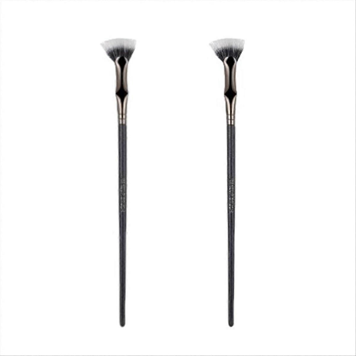 Scalloped Lash Brush, for Upper Lower Eye 2pcs