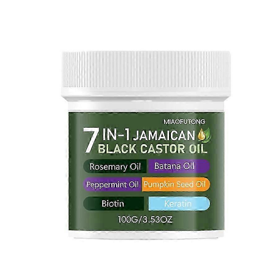 Jamaican Black Castor Oil Hair Cream, Leave-in Conditioner,100/280ml Elastic styling cream Nourishes Scalp