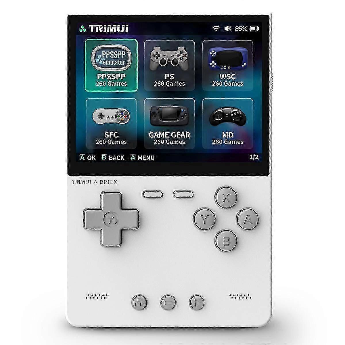 Type B AMPOWN TRIMUI BRICK Handheld Game Console 3.2 inch IPS Screen Open Source Arcade Retro Game