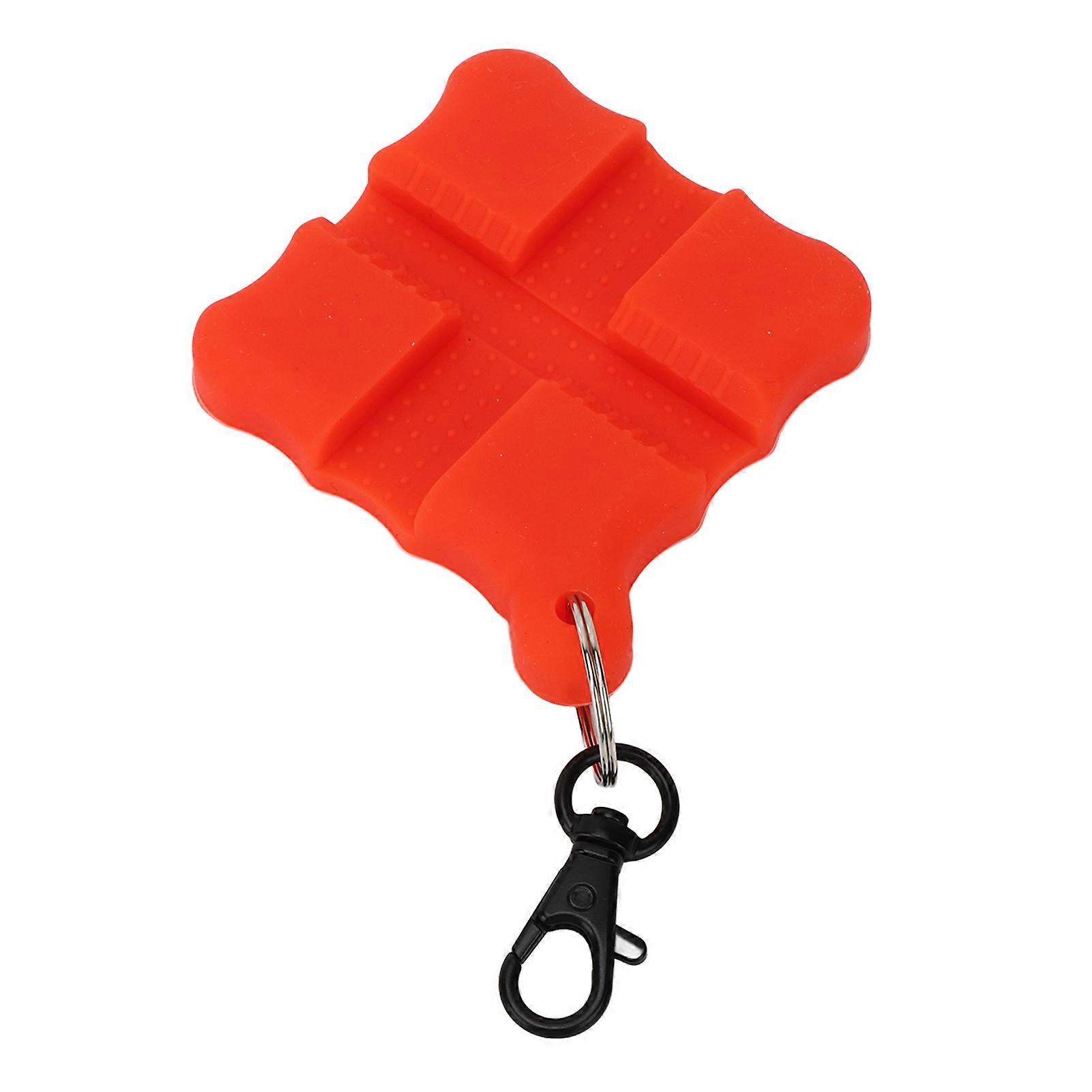 Archery Arrow Puller Gripper Target Remover Silicone Square Shoot Bow Arrow Puller Red 