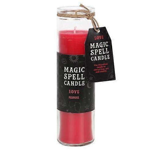 Something Different Magic Spell Red Rose Love Candle