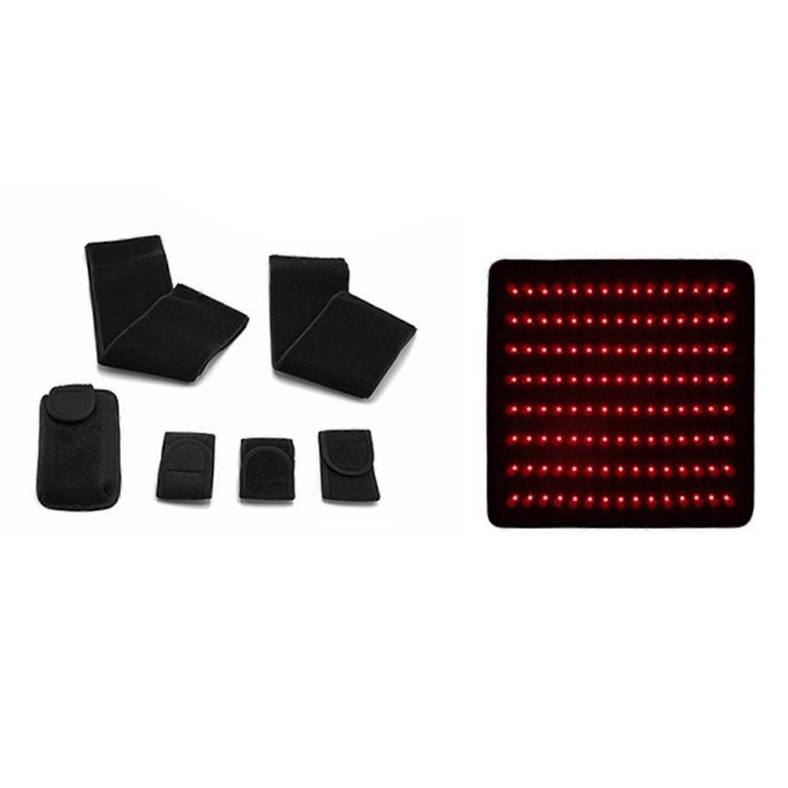 Equine Back Light Therapy Pad Breathable Soft Fabric Muscle Relaxation Machine Washable For Training And Recovery Multicolor