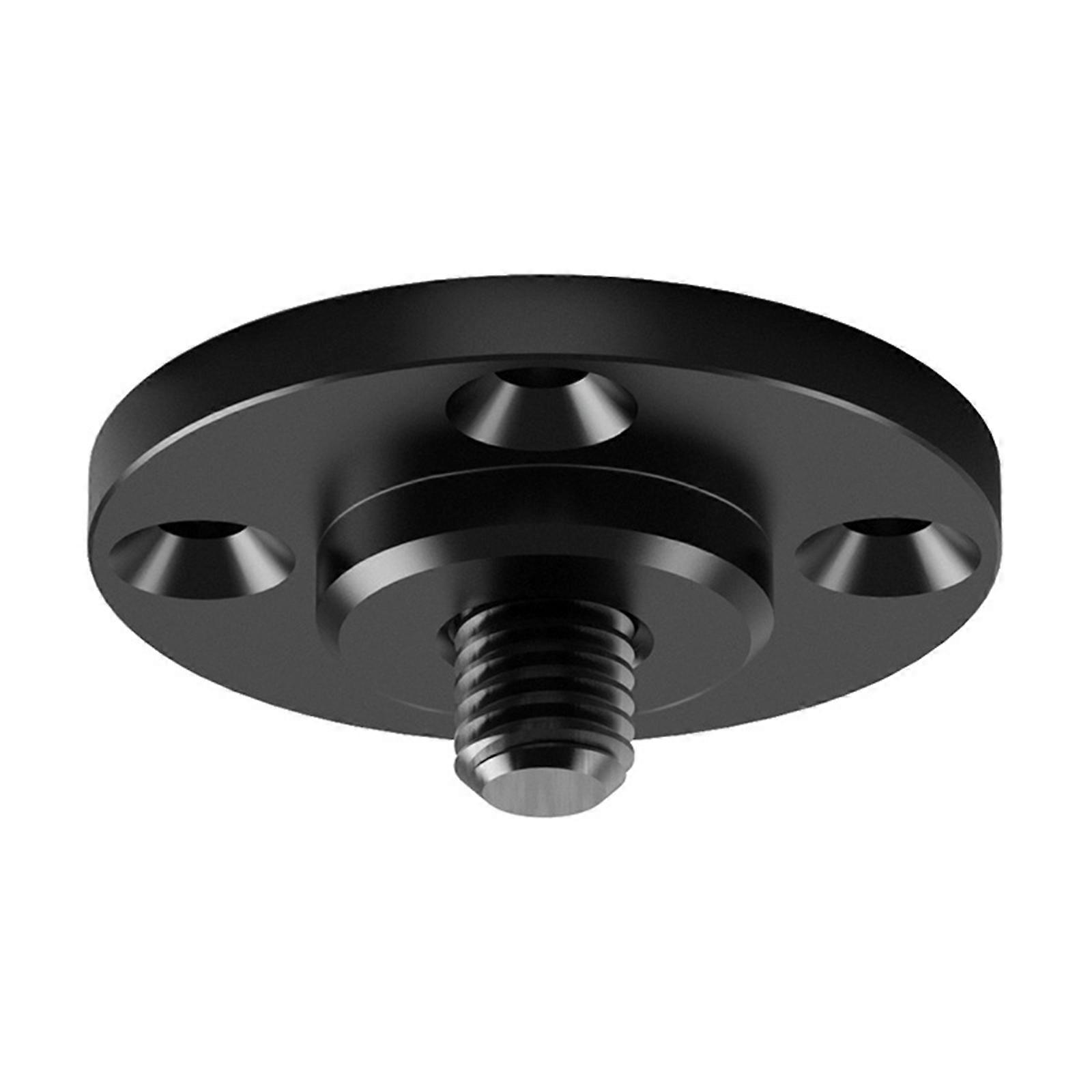 Professional Aluminum 3/8" Threaded Mount For Photography Lights Mobile Devices Stable Wall Desktop Installation Solution Multicolor