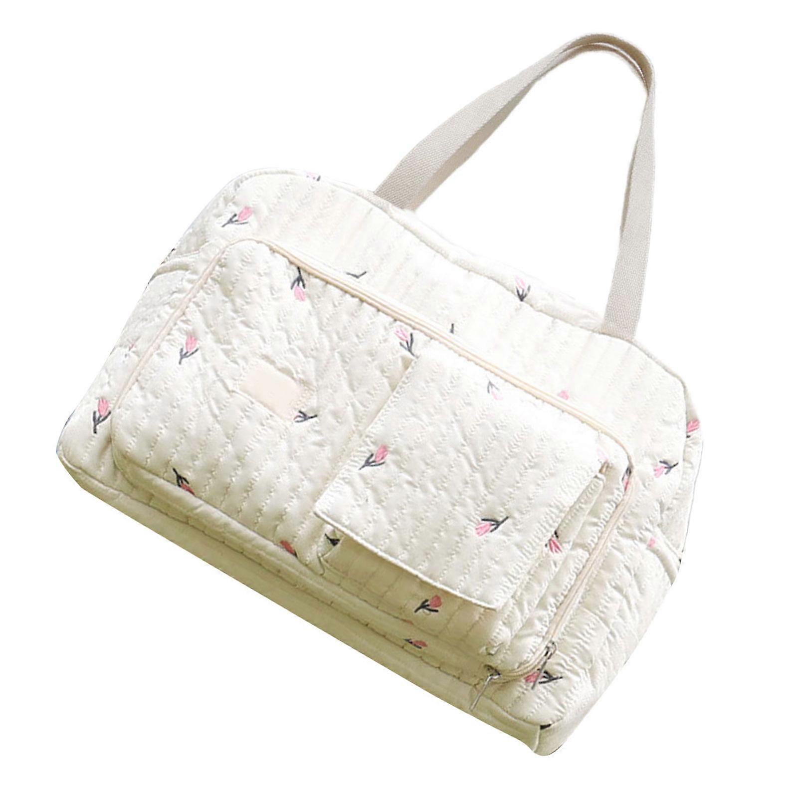 Sac de rangement lavable et tendance pour bébé, avec compartiments stratégiques pour les produits de change, multicolore