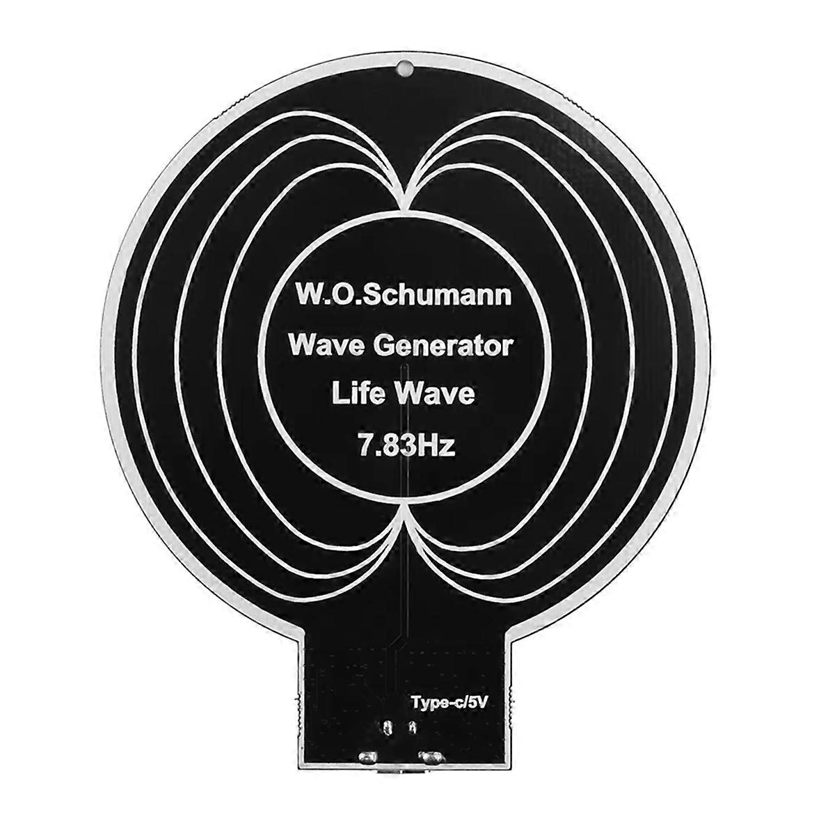 DC5V Schuman Wave Generator 7.83HZ Ultra-Low Frequency Pulse Wave Generator Type-C Audio Resonator for Home and Office