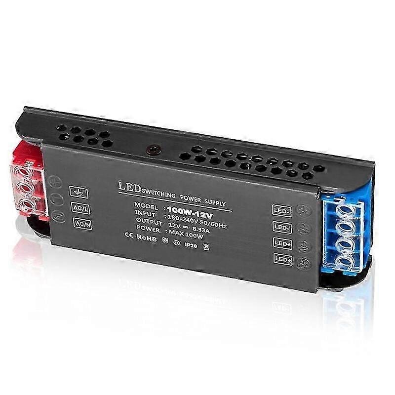 12V 100W LED Transformer, 230V to 12V DC LED Transformer, Power Supply Transformer Switching Power Supply