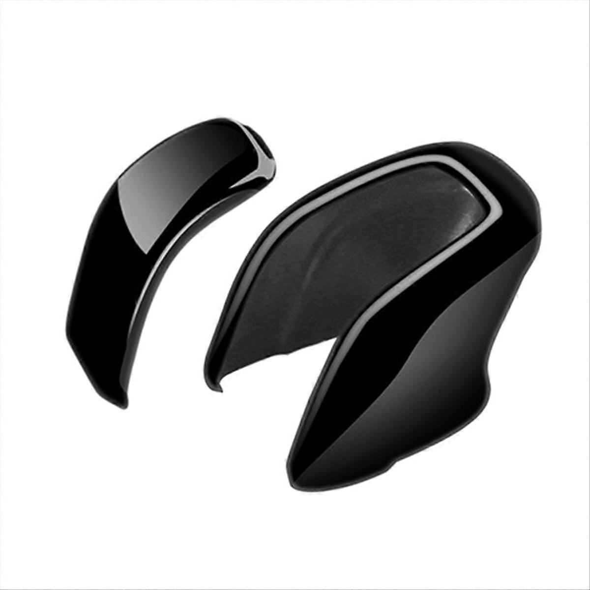 Car Gear Shift Handle Buttons Cover for Crown Bright Black