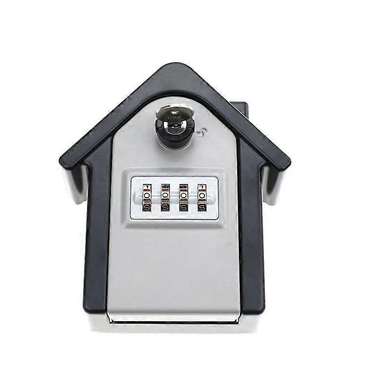Wall Mounted Key Safe Box with Digital Code & Emergency Keys, Large Key Safe Box Outdoor Key Safe for Home, Office, Factory, Garages