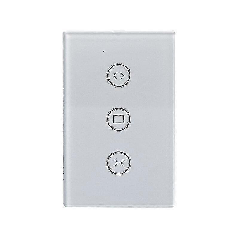 Smart Wifi Us Curtain Switch Voice Control Work With Alexa Google Home Wf-cs01 Ac 100-240v 2.4 Ghz
