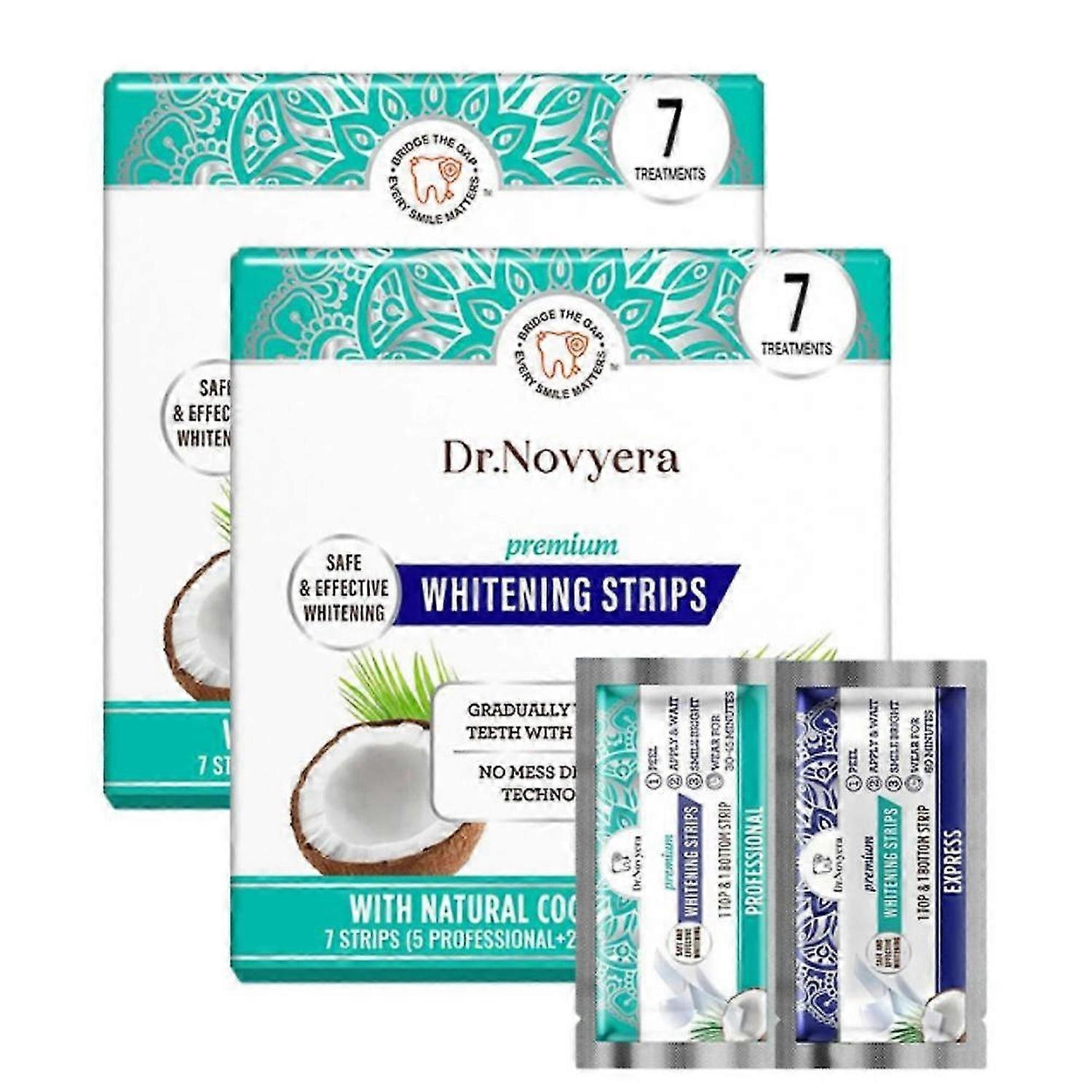 1-3boxes Whitening Strips 7-day Treatment