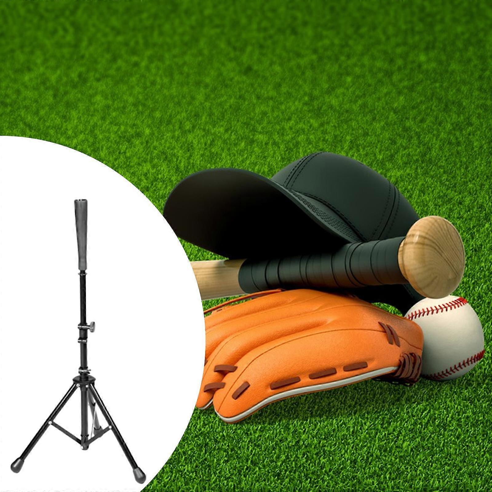 Baseball Hitting Tee Tripod Stand Base Portable Multipurpose Practical Adjustable Softball for