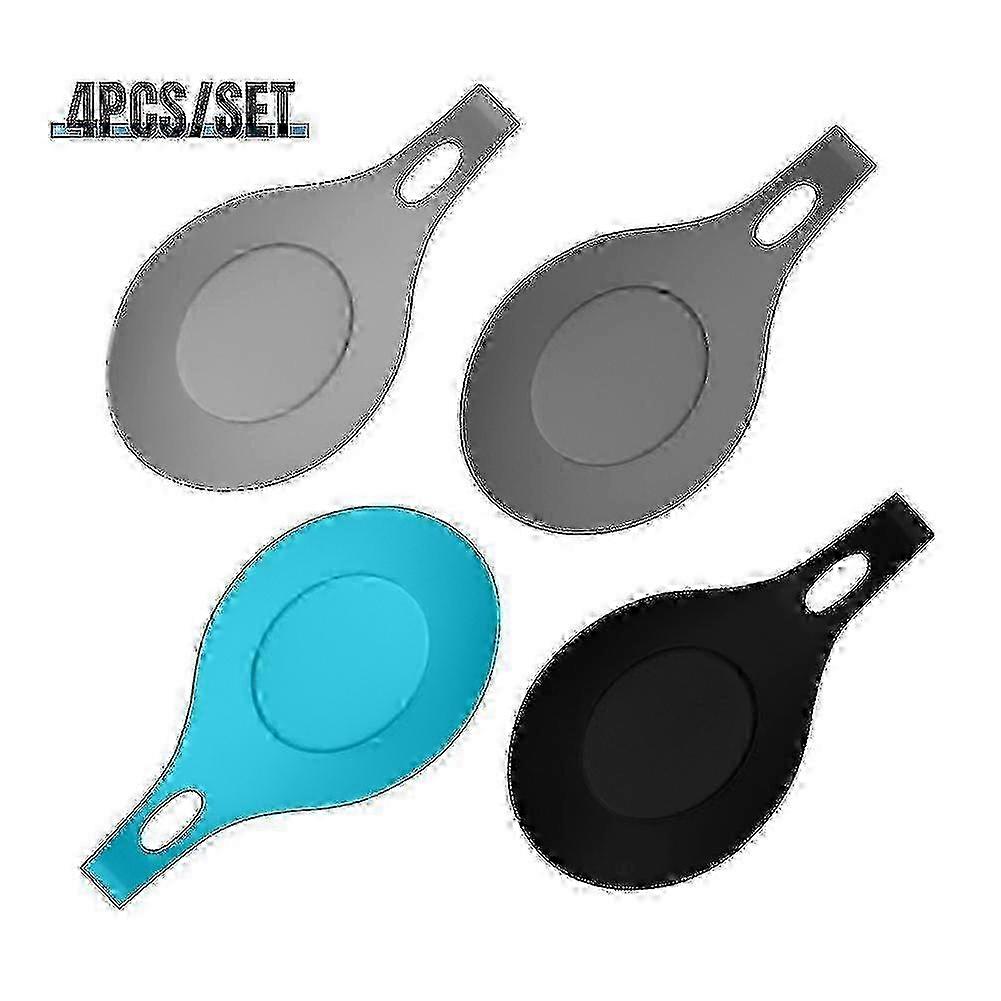 JiaWei 4pcs/set Modern Desktop Multifunction Kitchen Tool For Cooking Home Spoon Rest W72