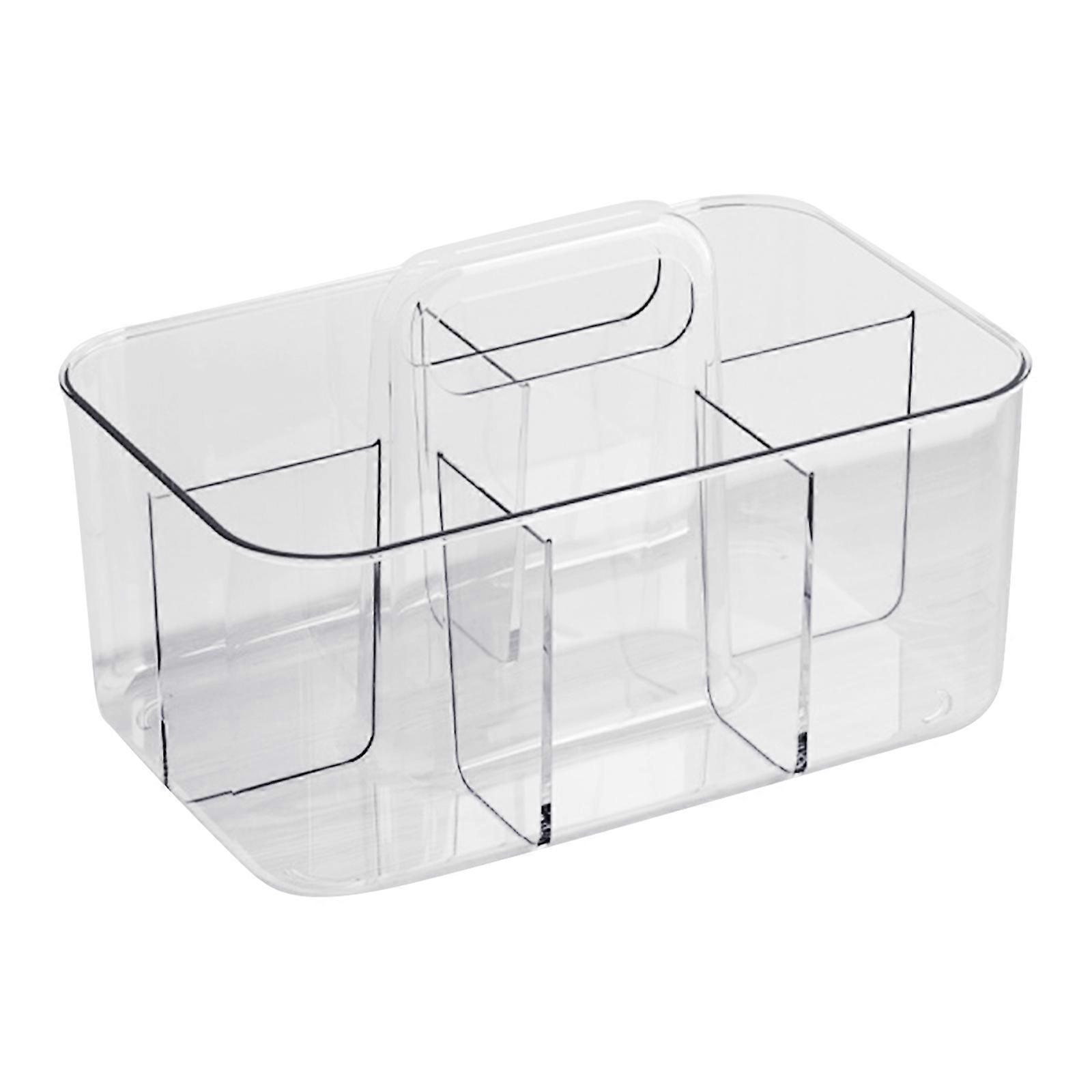 Transportable Storage Box For Office Home Use Multipurpose Planner Clear PET Substance Dense Plan  Transparent