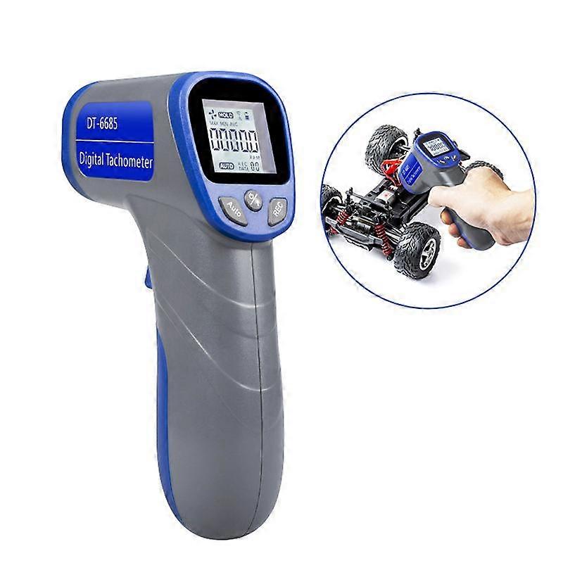 RPM Handheld Laser Infrared Motor Tachometer