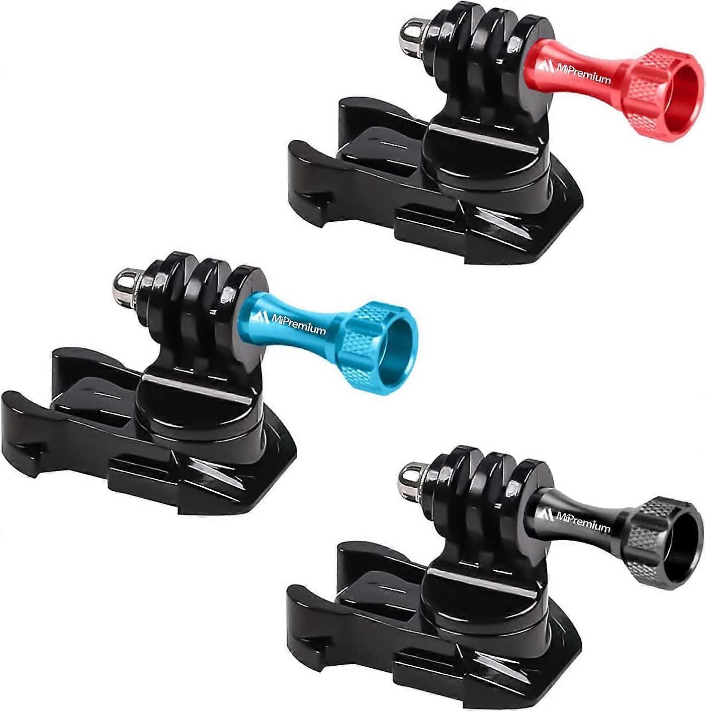 Helmet Buckle Mount Adapter for GoPro Hero 10 9 8 7 6 5 4 3 Black Silver Session & Other Action Camera