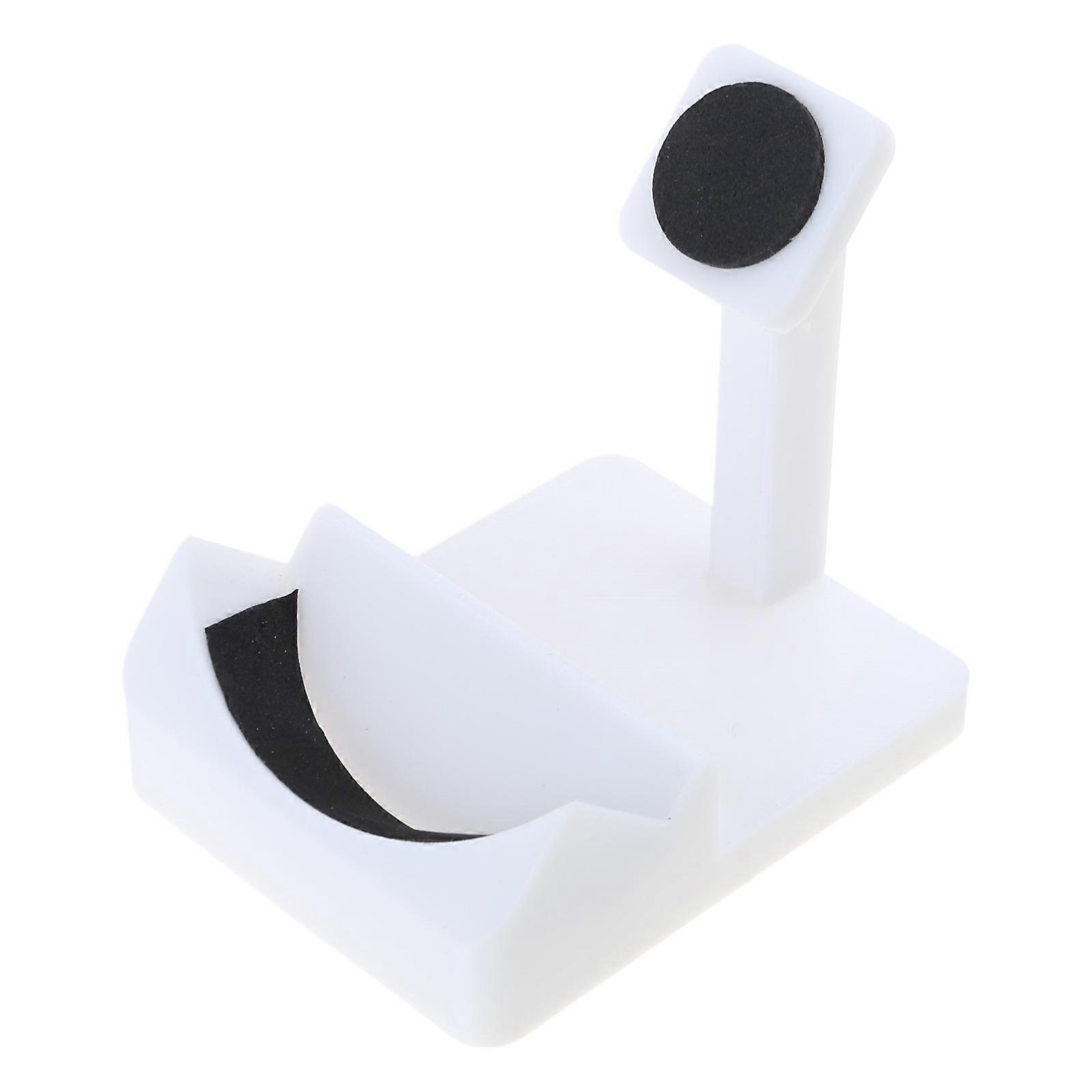 Desktop Mouse Display Stand Easy Installation and AntiSlip Holder for Desk Organization Support Various Mouse Type  White
