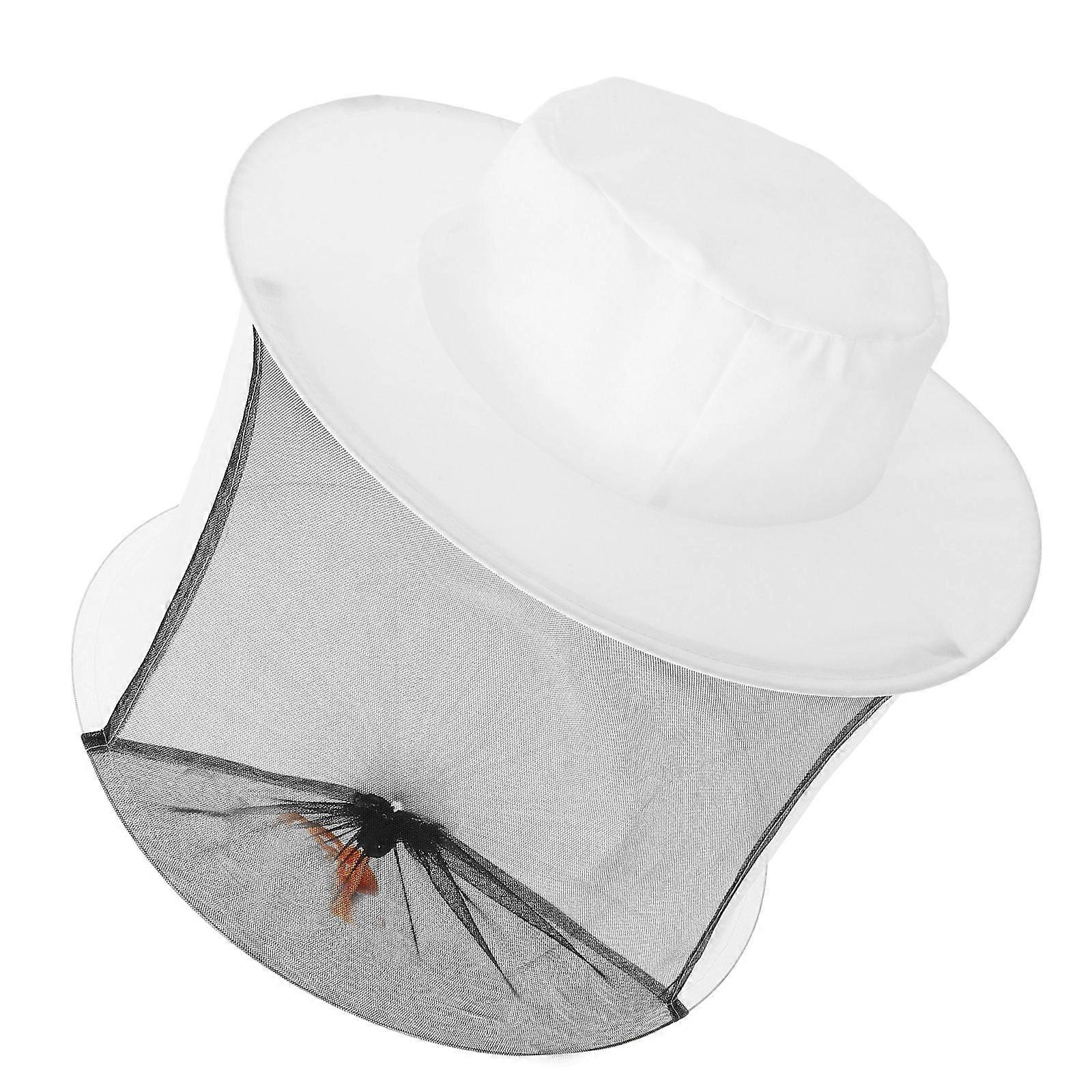 Bee Keeper Hat Portable Beekeeper Hat Professional Head Net Hat Beekeeper Accessory