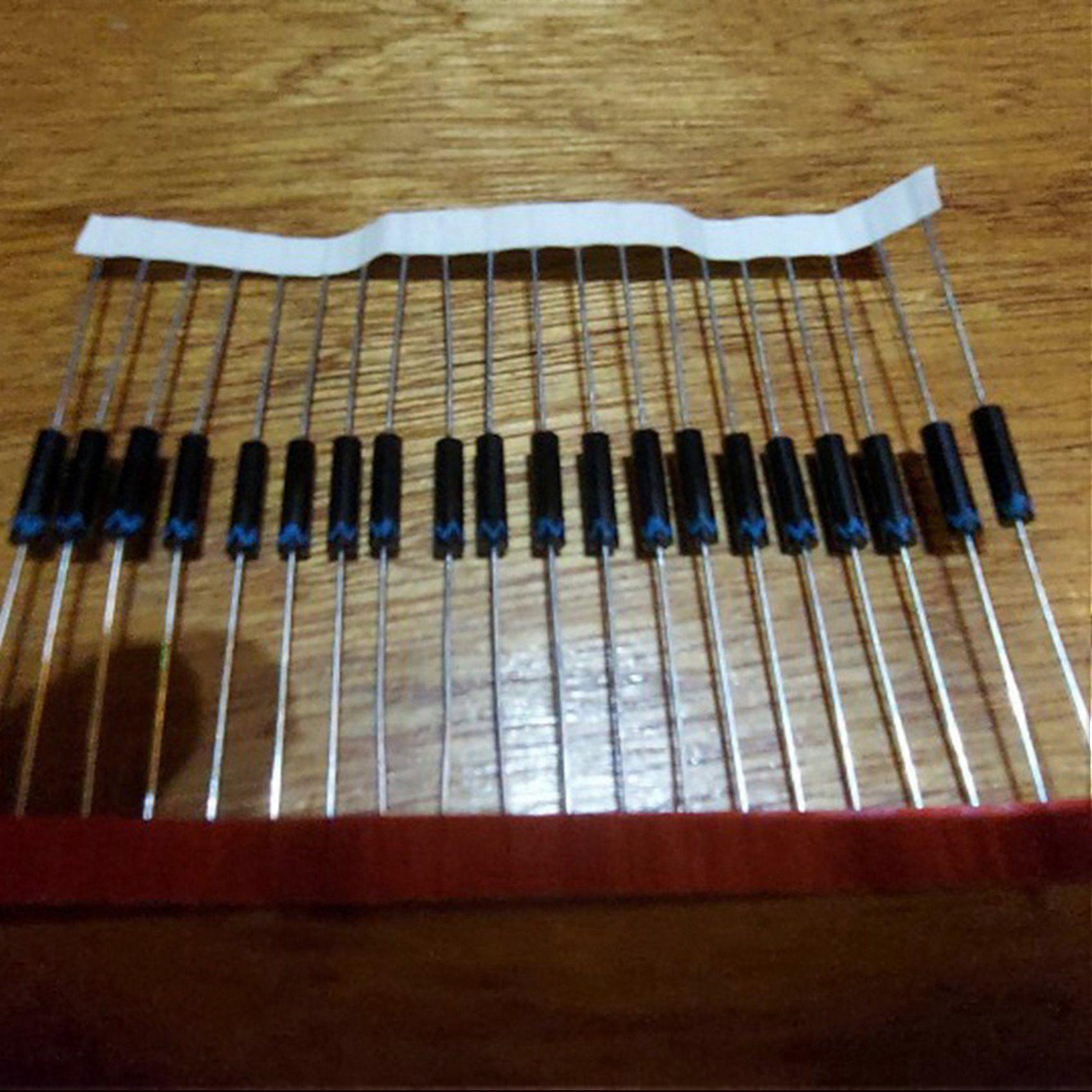 120PCS 2CL77 High Voltage Diode HV Rectifier 5MA 20KV Rectifier Diodes for Voltage Regulator, Coding Modulation