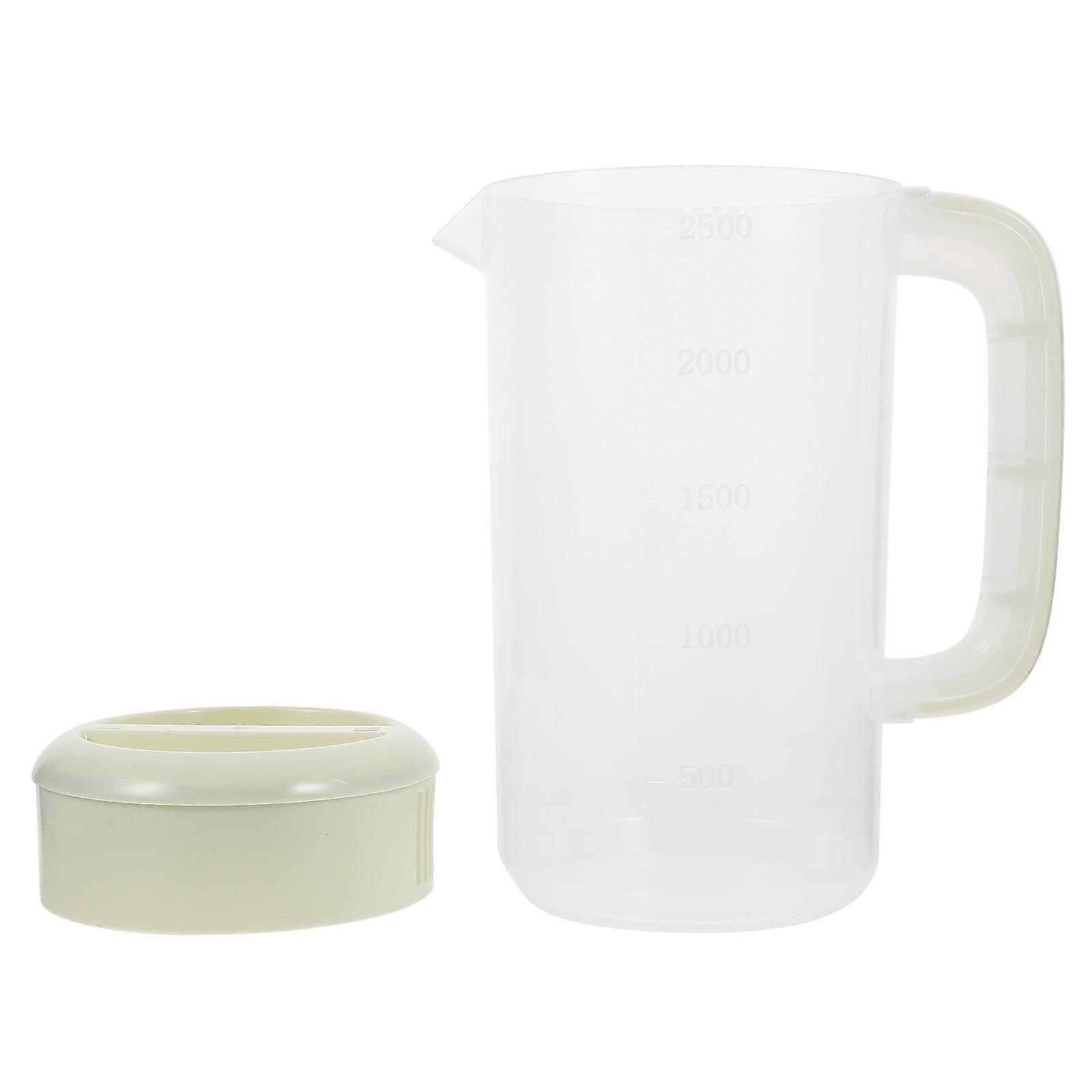 Milk Tea Measuring Cup Pitcher for Cold Water 2500Ml
