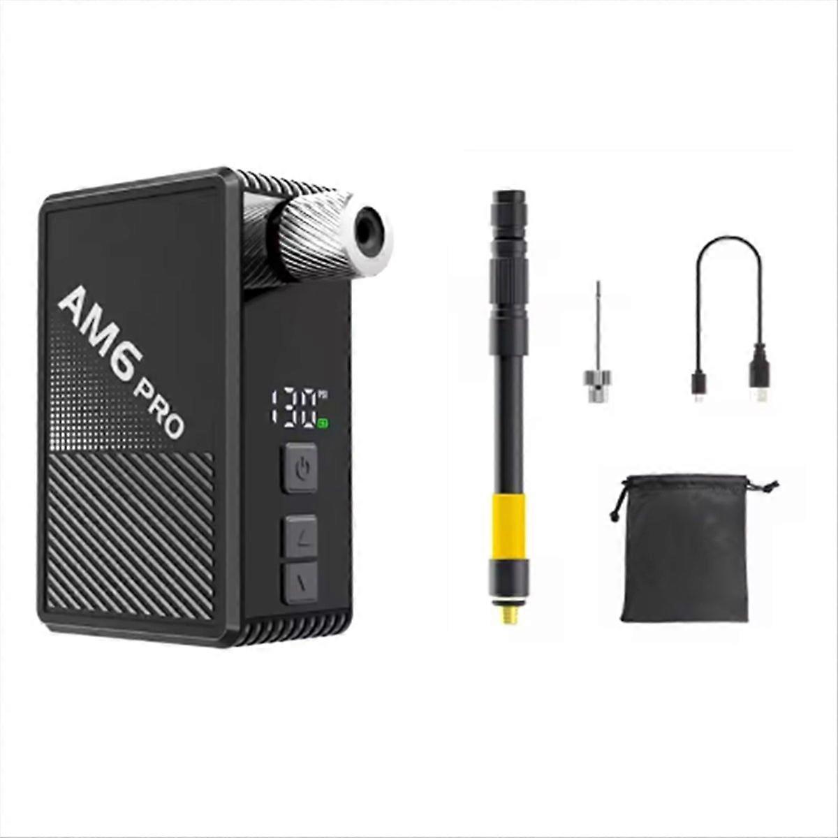  AM6 Pro 130 PSI Bicycle Pump Tire Inflator
