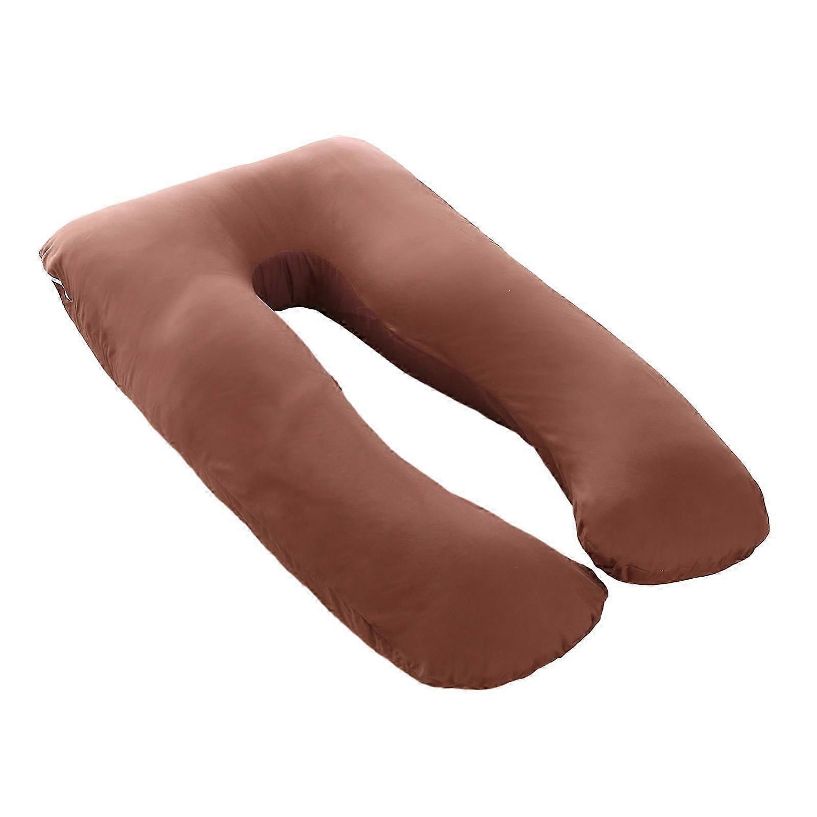 Bomull putevar for U-formede barsel pute vaskbar komfortabel putetrekk for side sovende pute