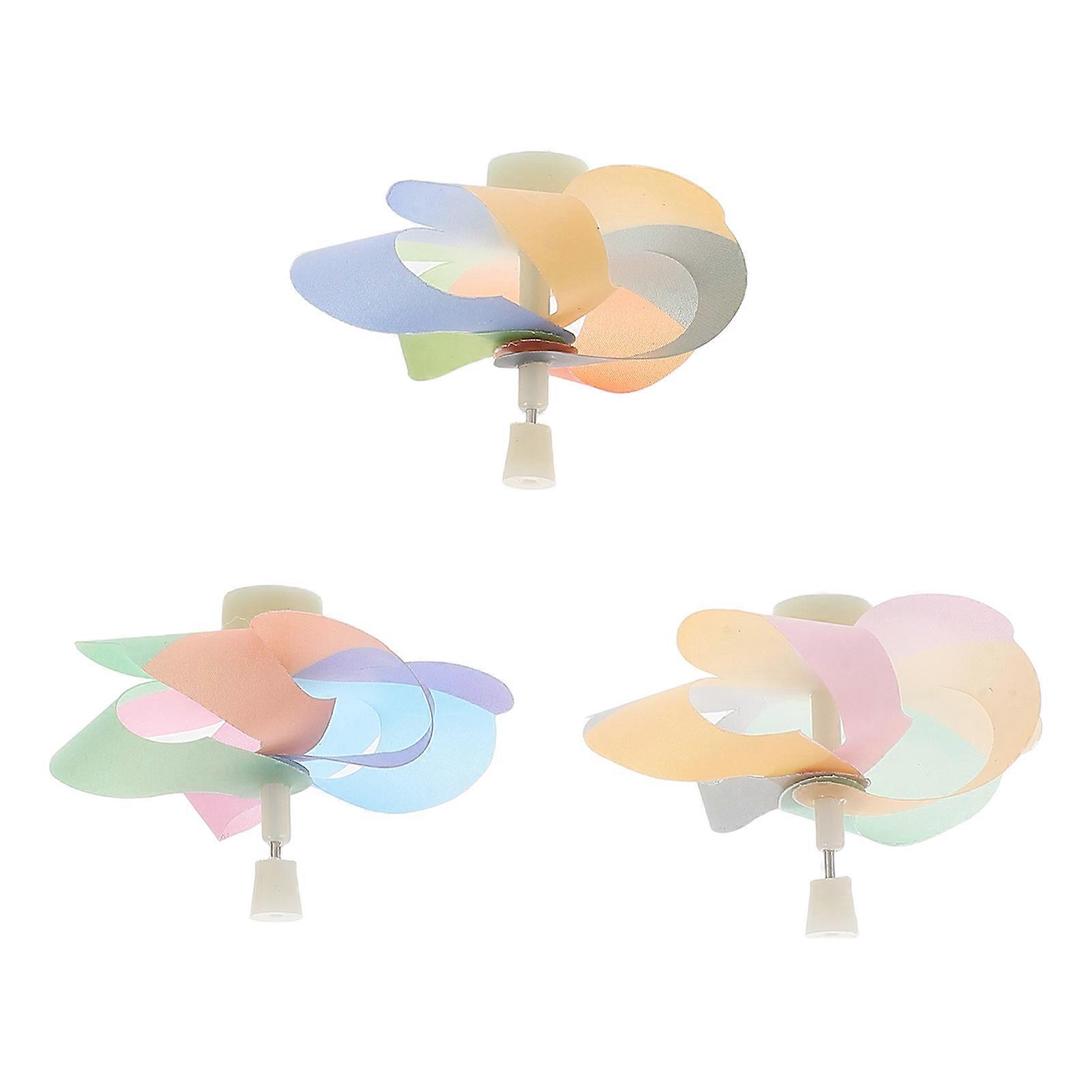 Bicycle Windmill Decoration For Road And Mountain Biking 3Pcs Assorted Color Cute Design With Function