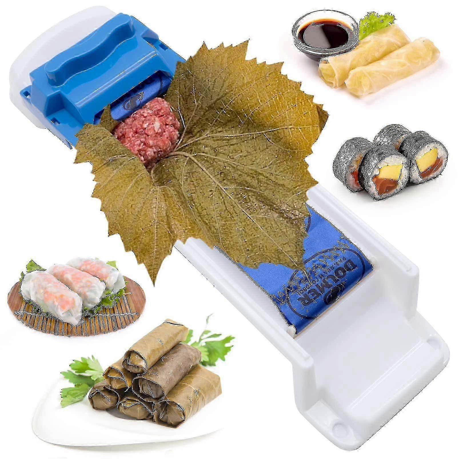 Leaf Rolling Machine for Grape, Cabbage & Stuffed Vine Leaves - Ideal Kitchen Tool