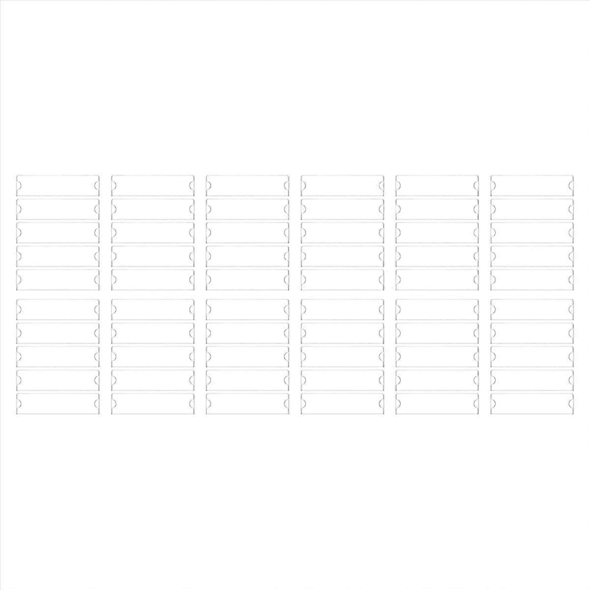 Acrylic Name Plate Holder Premium, 2X8 Inch