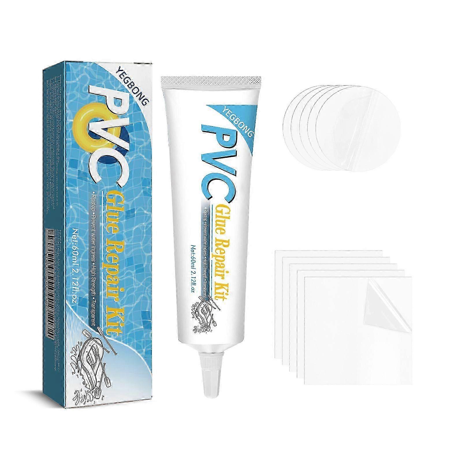 Quick-Repair Waterproof Pool Kit | Easy 5-Step Inflatable Crack & Hole Fix | Durable Adhesive for Pools, Air Mattresses & Rafts | Instant, Long-Lastin