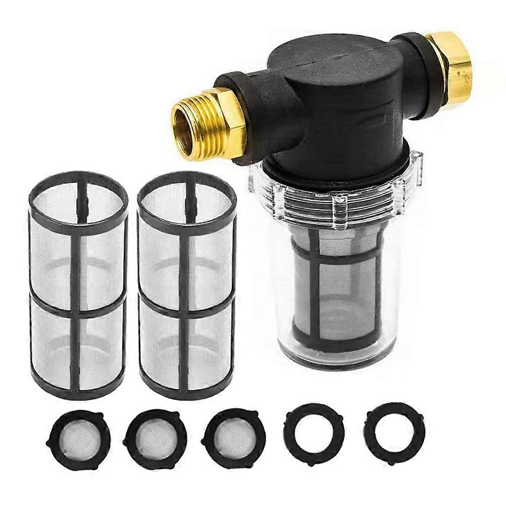 1 Set of Inline Water Filter Garden Hose Filter Water Hose Filter Hose Water Filter Hose Filter