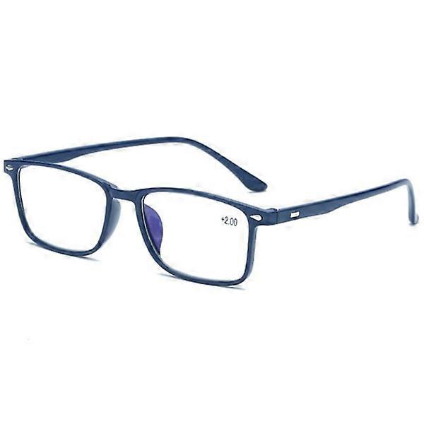 Anti-Blue Light Reading Glasses (+1.0 - +4.0) Blue 3.5