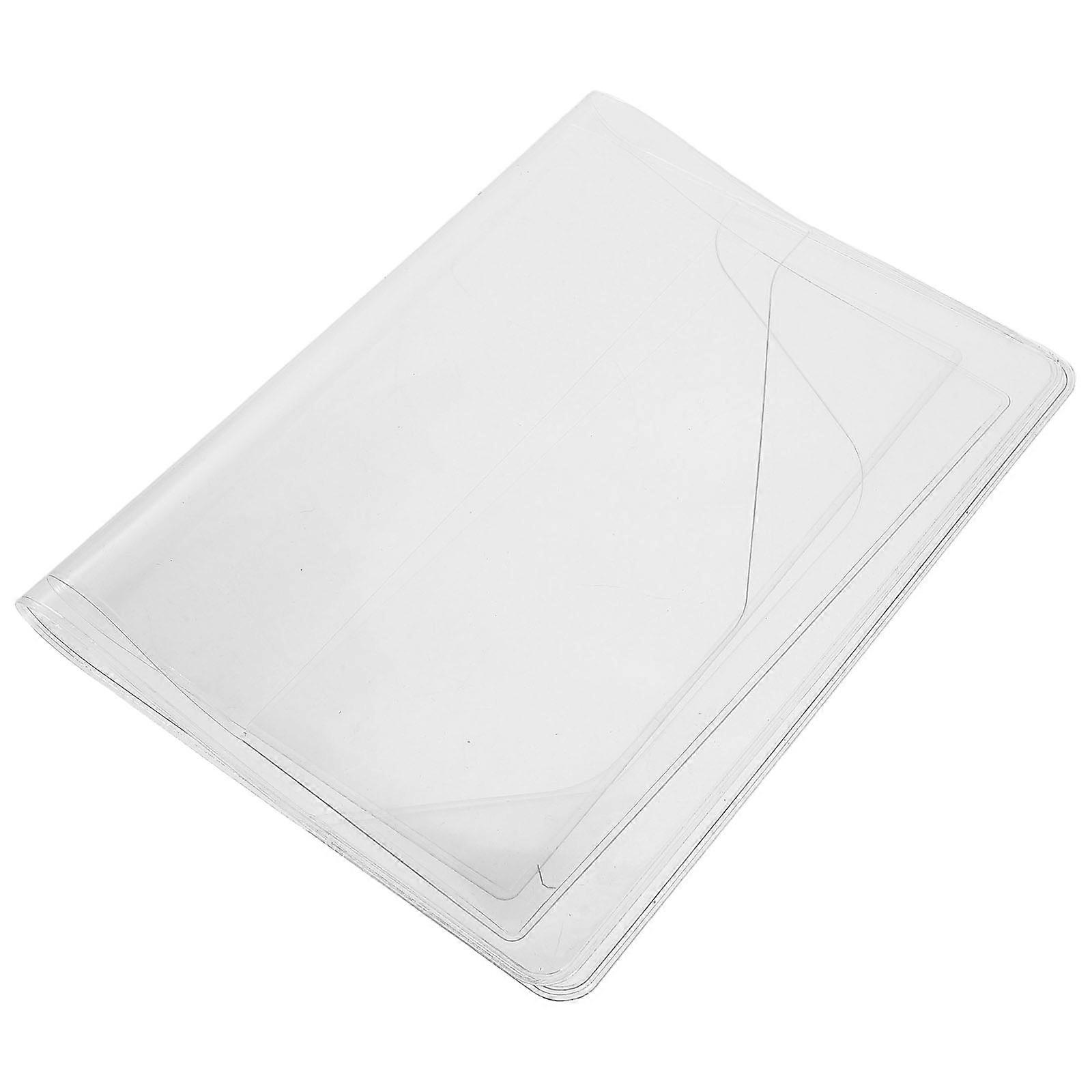 Waterproof Transparent Notebook Cover for Students PVC Material 5Sets