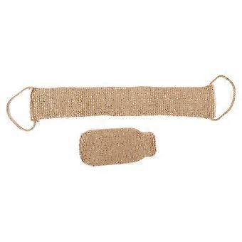 Body Exfoliating Back Scrubber Bath Gloves Set for Dead Skin Removal 2Pcs