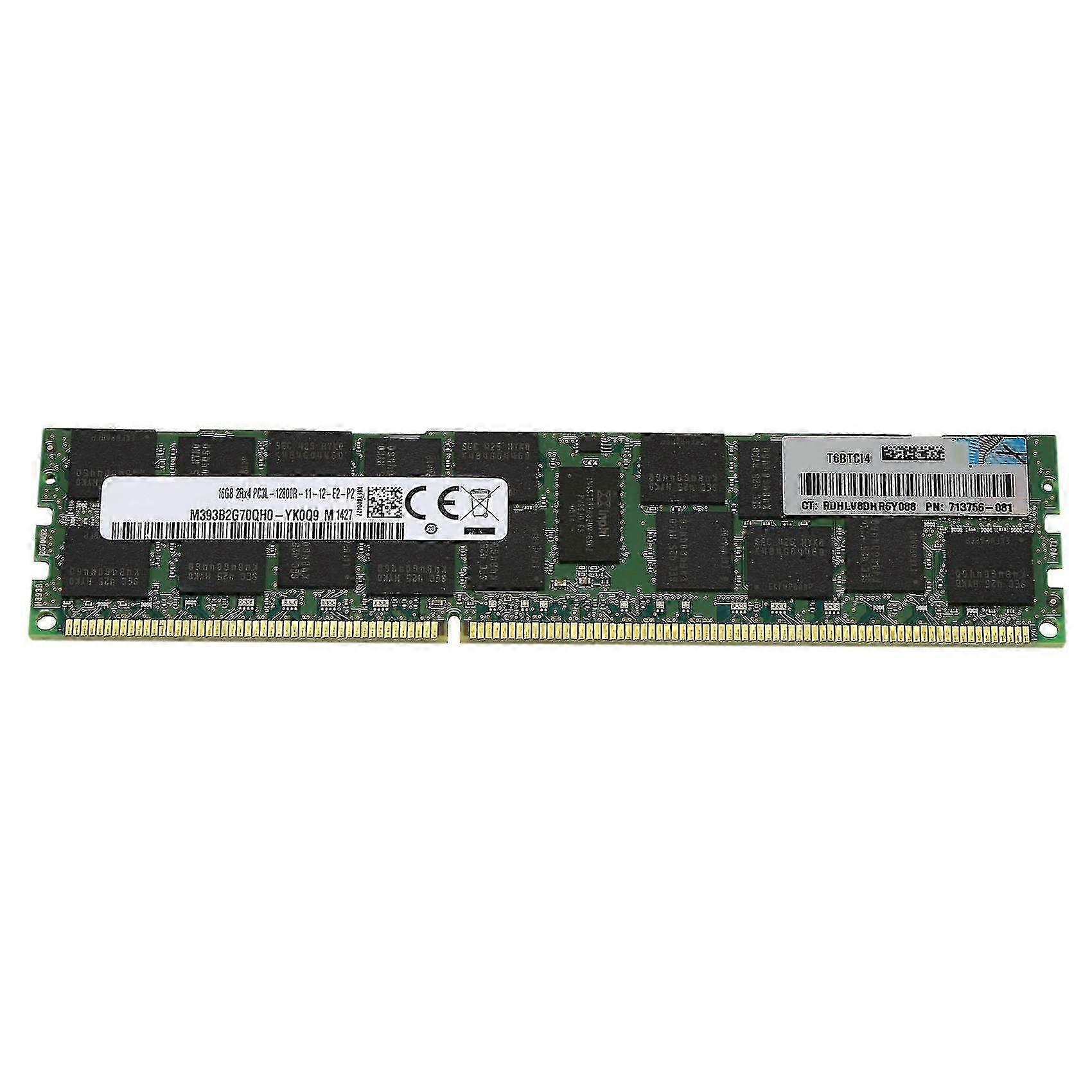 DDR3 16 GB RAM-minne 1600mhz Ecc Reg Server Ram Memoria 240 Pinner Pc3L-12800R For