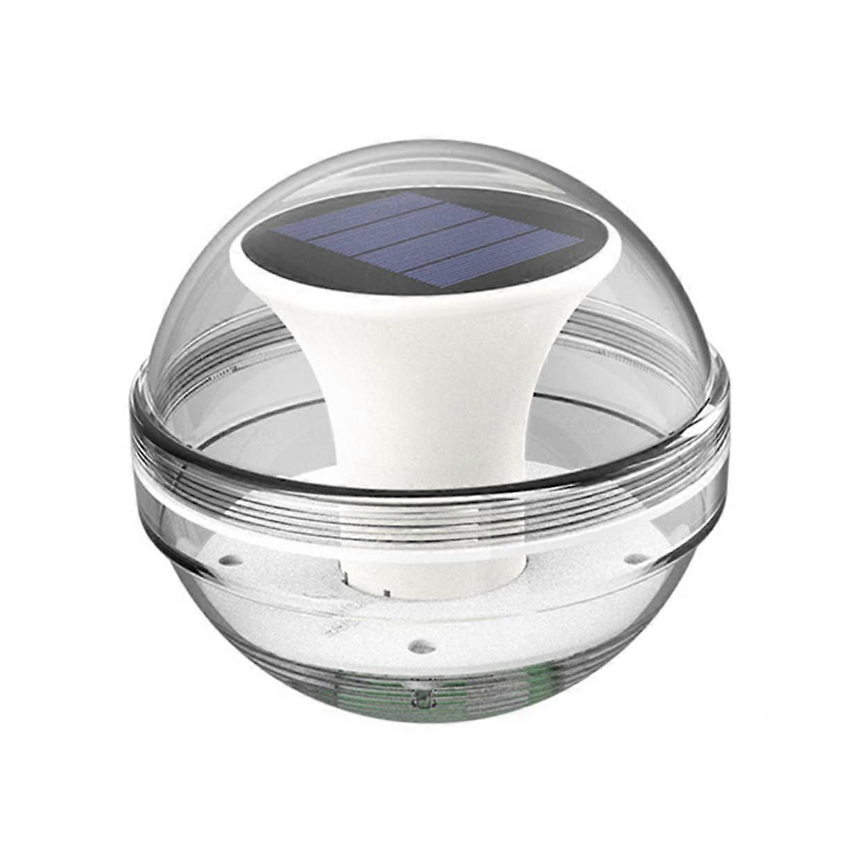 Floating Solar Pool Lights SolarPowered Garden Decorative Lights AutoOn At Dusk Multicolor LED