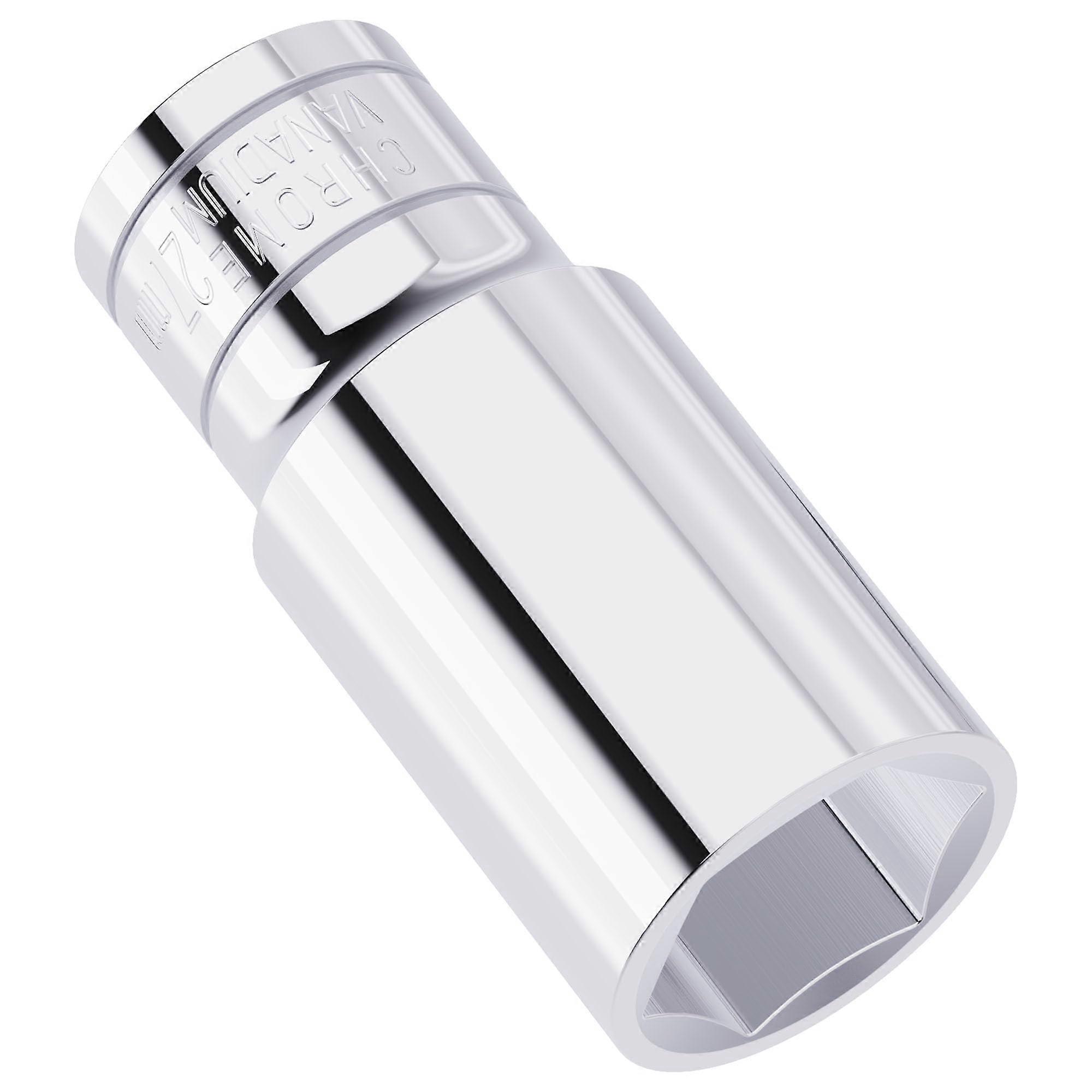 Socket Set 27mm Deep Impact Socket 1/2 Inch Drive 6Point Metric CRV Steel HeavyDuty Finish