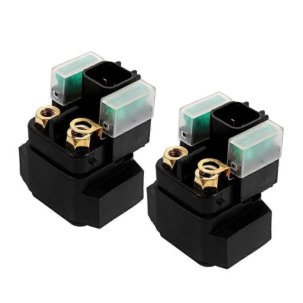 Engine Starter Relay Solenoid for Motorcycle Use 4Pcs Replacement