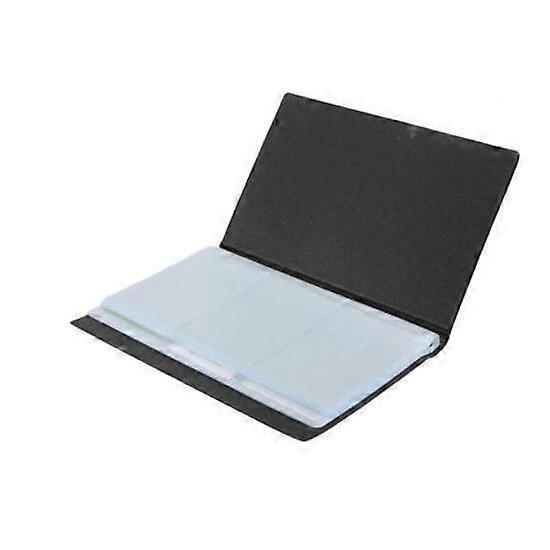 PreAsion Card Holder 120 Sheets Name Card Case Business Name ID Credit Card Hold