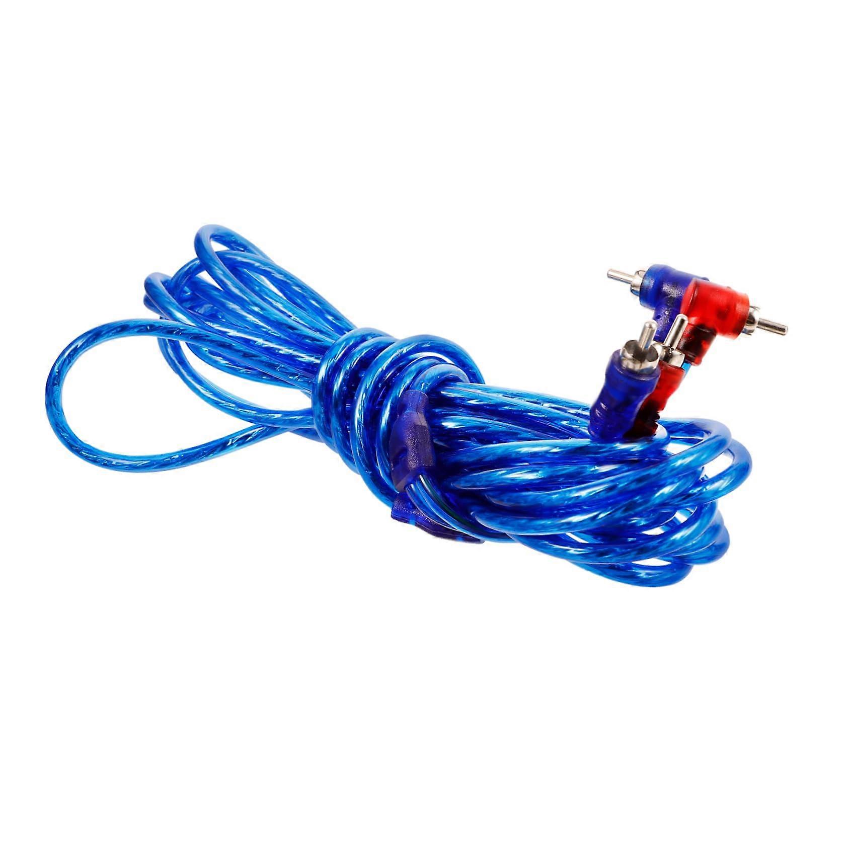 Car Audio Speaker Wire RCA to Speaker Cable for Amplifier and Subwoofer Fidelity Sound