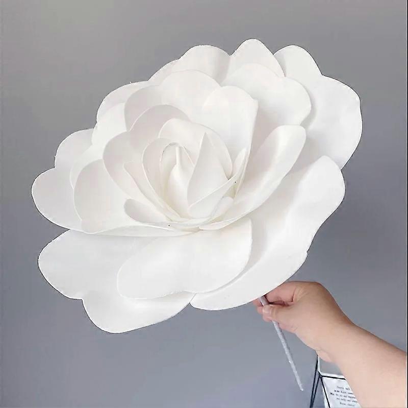 Artificial Giant Rose Artificial Flower Foam Large Flower Suitable For Wedding Party Decoration Stage Layout Display Garden