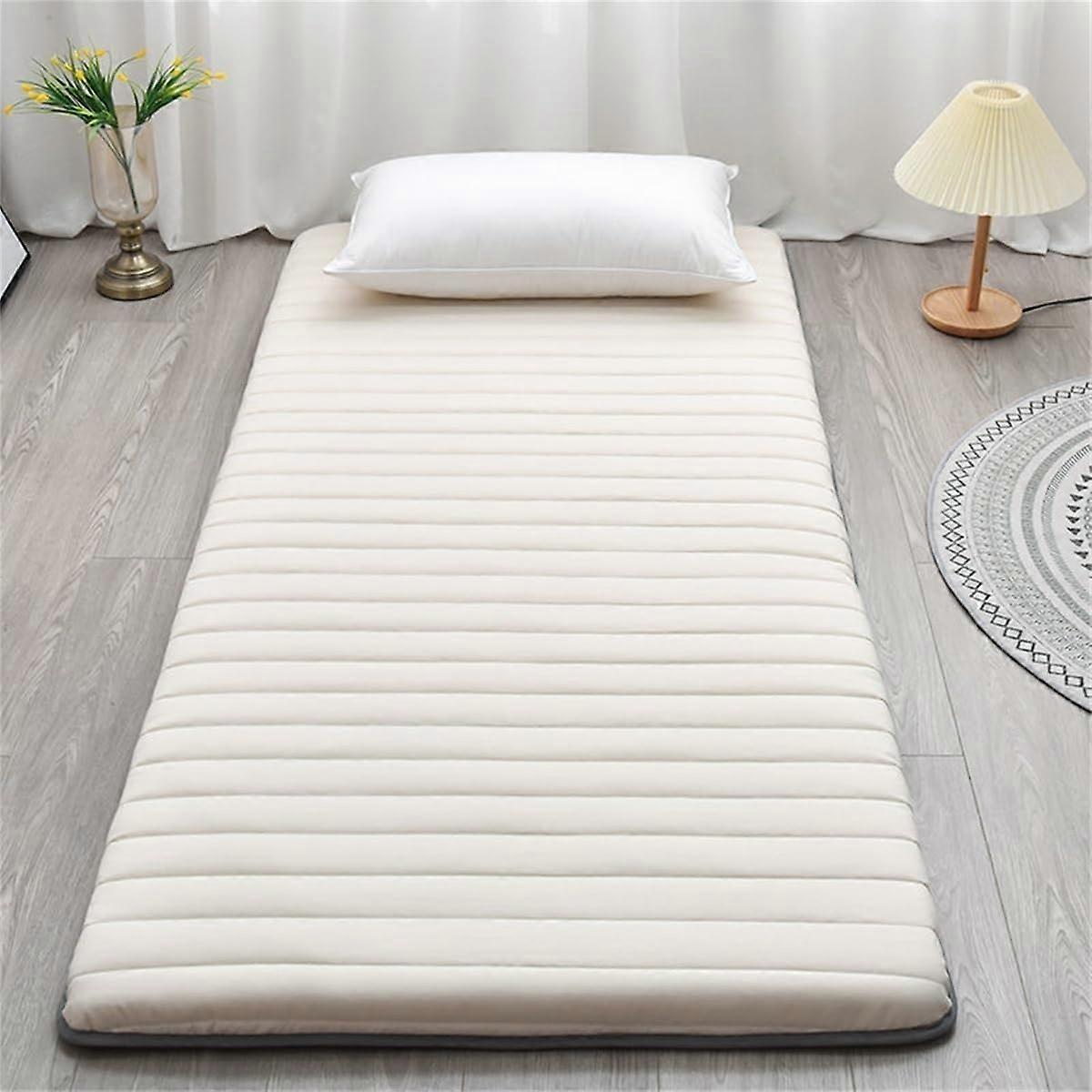 Japanese Futon Mattress with Ergonomic Support, Foldable Tatami Floor Mattress for Adults and Kids